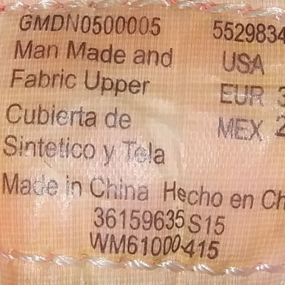 MAN MADE WOMENS PINK AND GREY DANSKIN NOW SHOES - Picture 7 of 8